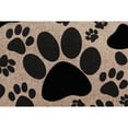 thumbnail image 3 of Evergreen Burlap Garden Flag - Paw Prints Heart, 3 of 9