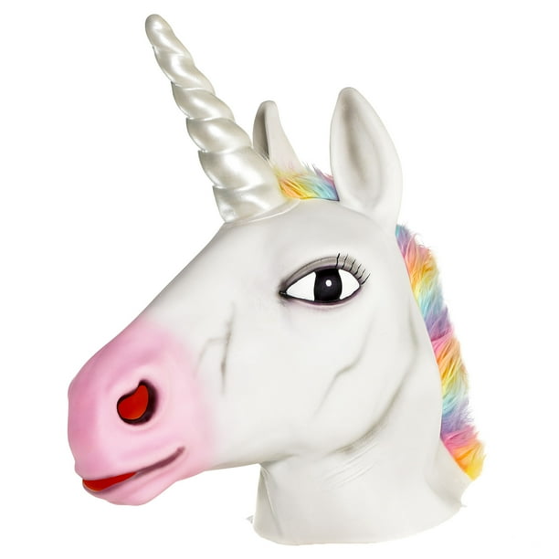 Amscan Majestic Unicorn Halloween Mask for Adults, One Size Walmart
