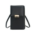 thumbnail image 2 of JVBTVB Women's Small Crossbody Phone Bag Trendy Textured Faux Leather Shoulder Purse with Magnetic Snap Closure Adjustable Strap 7.09in, 2 of 9