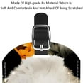 thumbnail image 4 of Square 2Pack PU Leather Panda Sunflower Cruise Luggage Tag with Privacy Cover and Name ID Tag for Travel Handbags Backpacks Luggage Tags, 4 of 6
