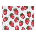 thumbnail image 2 of Nawy Simple Seamless Doodle Red Strawberries on White Background Themed Pattern Wood Puzzle for Adults 500 PCS, 2 of 4