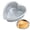 6 x 3 Inch-Heart, variant on 4×2 round Cake Pan, Set of 2, Round Aluminum Baking Pan for Birthday and Home Baking