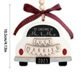 First Christmas Married Ornament 2025 Our First Christmas As And Christmas Ornament Bridal