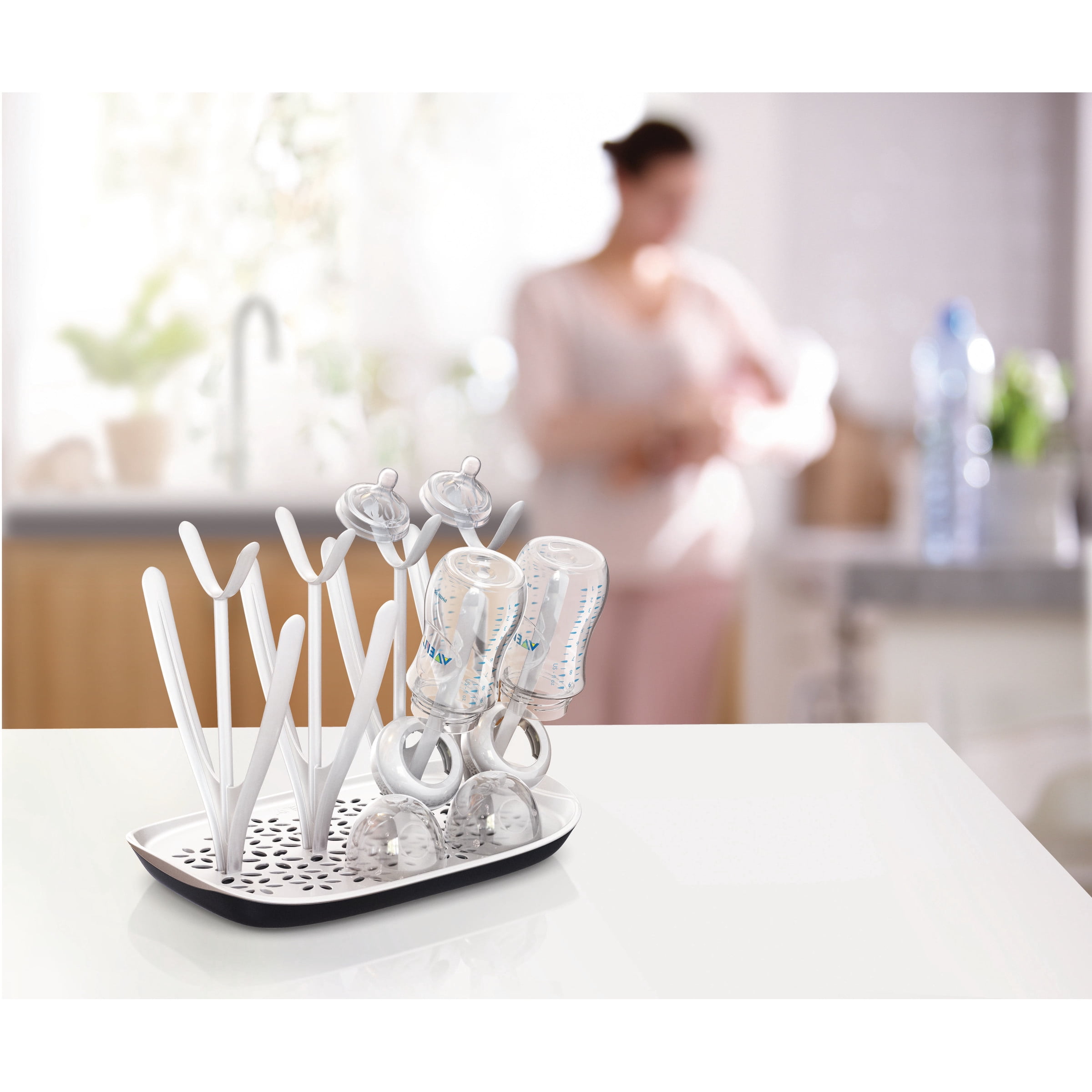 avent baby bottle drying rack
