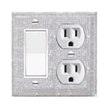 thumbnail image 1 of Shiny Silver Rhinestones Outlet Covers Wall Plates Light Switch Cover Plate Decorative Switch Plates And Outlet Covers Bling Wall Plate Covers, 1 of 6