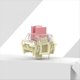 thumbnail image 5 of 45 Piezas Interruptores de Eje Rosa Dorado 37gf Interruptores de Eje Lineal Compatibles con Teclado Mecánico, 5 of 5