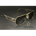 thumbnail image 3 of Versace VE2225 100287 60mm Aviator Sunglasses Men's Gold, 3 of 6