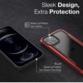 thumbnail image 3 of Étui Iphone 12 Pro Max - Housse de Protection pour Tests Militaires en Qualité, Aluminium Anodisé, Tpu et Polycarbonate pour Apple Iphone 12 Pro Max, Rouge, 3 of 5