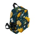 thumbnail image 2 of FORMRS Kids School Backpack with Front Zippered Pocket 12" Student Travel Daypack, Green Lemons, 2 of 6