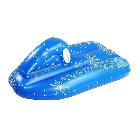 Lipstore Inflatable Snow Tube Games with Handles for Winter Fun Skating Outdoor Games