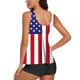 thumbnail image 4 of MKLEKYY Trajes De Baño Mujer Curvy New Swimwear Tankini Sexy Conservative Women'S Yama Flag Junior Swimwear, 4 of 5