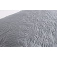 thumbnail image 4 of MarCielo 2-Piece Embroidered Pillow Shams, Decorative Microfiber Pillow Shams Set Standard Size Grey, 4 of 6