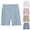A233 Light Blue, variant on Xdegoge Boys Plaid Shorts Kids School Uniform Suit Shorts Formal Casual Wear, Button Front Elastic Waist Short Pants