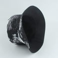 thumbnail image 2 of CoCopeaunts Black White Bucket Hat for Men Vintage Graffiti Reversible Women Bucket Caps Summer Sunscreen Basin Hat Packable, 2 of 8
