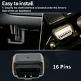 thumbnail image 6 of 1 Set Key Programmer Tool Remote Key Fob for Honda Odyssey Civic LX N5F-S0084A 3 Button 313.8Mhz OBD2, 6 of 7