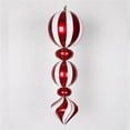 thumbnail image 1 of Vickerman M149723 Ornement de Menthe Poivrée Blanche et Rouge, 24 Po., 1 of 2