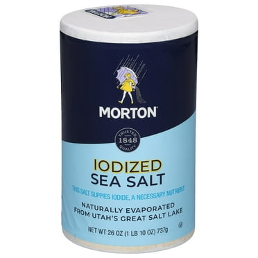 Morton® Iodized Sea Salt