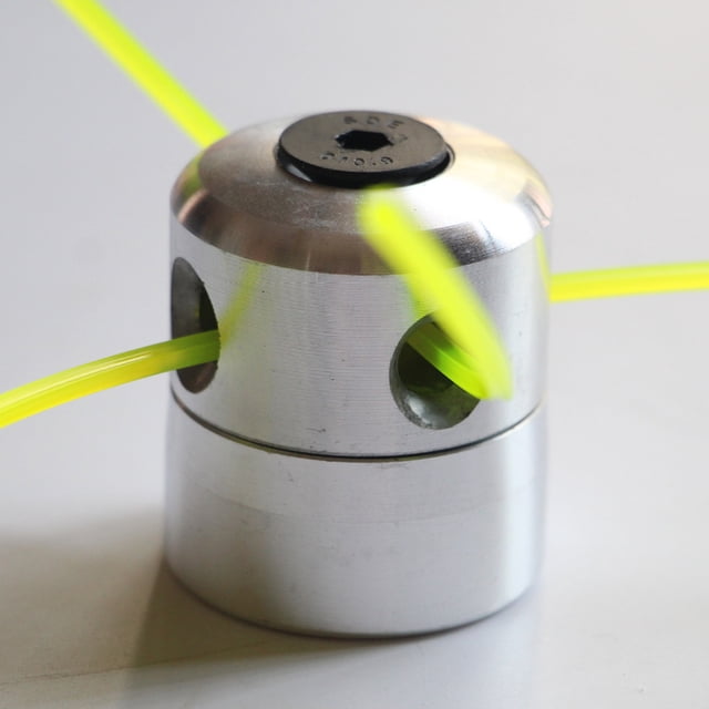 Juego de carrete con cabezal de corte de hierba, hilo de aluminio, para cortacésped