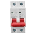 thumbnail image 1 of 2P DC Small Circuit Breaker 6000A Breaking Capacity Overload Protection Mini Circuit Breaker DC1000V 16A, 1 of 5