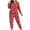 4-Red, variant on REORIAFEE Women Pj Sets Christmas 2 Piece Plus Size Loungewear Long Sleeve Top and Jogger Santa Graphic Pajama Sleepwear Gray XL-5XL