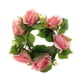 thumbnail image 5 of Anillo de vela de , anillos de vela , guirnalda de vela rústica para vacaciones, comedor, , Día de San Valentín, boda Rosa, 5 of 9