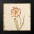 thumbnail image 2 of Blum, Cheri 12x12 Black Modern Framed Museum Art Print Titled - Vintage May Wonder Tulip Crop, 2 of 5