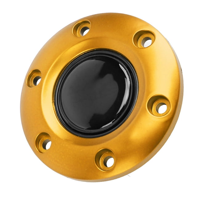 Hub Cap Hub Cover Hub Cap, Removable 6 Hole Steering Wheel Center Cap, Center Wheel Cover Caps