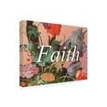 thumbnail image 2 of Canvas Wall Art - Sandra Iafrate 'Faith Flowers' Wall Art for Living Room, Bedroom, or Office Décor by Trademark Fine Art - 32 x 24 Inches, 2 of 4