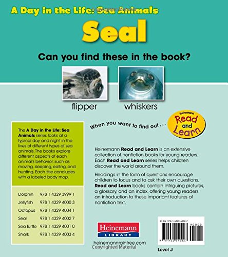 Sea　Animals　in　Seal　Life:　Day　(Paperback):　the　(Paperback)
