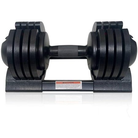 Adjustable Dumbbell Set 7/14/22 LBS - Heavy-Duty Steel & Plastic Design, Compact Space-Saving Home Gym Equipment for Strength Training, Fitness & Full-Body Workouts