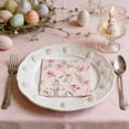 thumbnail image 6 of Rirozkan Easter Napkins, 20 Pack Bunny Rabbit Paper Napkins, Spring Party Luncheon Napkins, Holiday Table Napkins, Easter Brunch Napkins, Paper Napkins for Easter Dinner Party Table Decor, 6 of 7