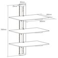 thumbnail image 2 of Brateck DVD-213 Triple 3 Components DVD Wall Mount Floating Shelf, 2 of 2