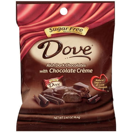 Dove Sugar Free Creme Chocolate, 3.4 oz - Walmart.com