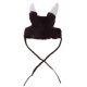 thumbnail image 4 of Gorro suave para gato, gorro de punto con cuerno para mascota, gorro de pirata divertido para gato y perro, disfraz de cosplay para perro, 4 of 8