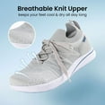 thumbnail image 4 of KOFUBOKE Men's Wide Toe Box Barefoot Shoes, Casual Minimalist Walking Shoes, Breathable Slip-On Sneakers for Travel & Daily, 4 of 7