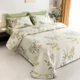 thumbnail image 3 of Colcha de algodón 100% en la cama, cubierta de cama de puntada, colchas y cubiertas, edredón de cama para pareja, sábanas dobles, topper de colchón, 3 of 5