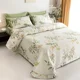 thumbnail image 3 of Colcha de algodón 100% en la cama, cubierta de cama de puntada, colchas y cubiertas, edredón de cama para pareja, sábanas dobles, topper de colchón, 3 of 5