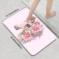 thumbnail image 3 of 1pc Unicorn with Floral Crown Bathroom Rug Bathroom Decor and Accessories- Durable,Anti Slip,And Quick Drying,Suitable For Indoor/outdoor Use - Perfect For Bathrooms,Bedrooms,Kitchens,Terraces, 3 of 9
