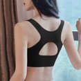 thumbnail image 4 of vigerkar Seamless Bra Full Coverage Front Closure Bras For Women No Underwire Surgical Bra Black, 4XL, 4 of 4