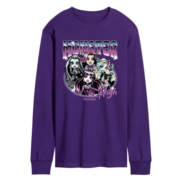 Monster High - Squad Photo - Men's Long Sleeve Graphic T-Shirt