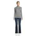 thumbnail image 5 of Time and Tru Women's Ribbed Knit Turtleneck, Sizes XS-XXXL, 5 of 8