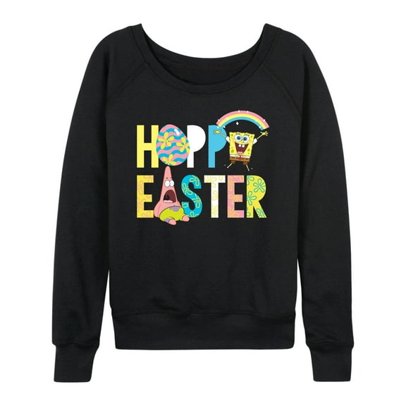 SpongeBob Squarepants - Hoppy Easter Icons - Women's Lightweight French Terry Long Sleeve Shirt