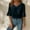 Navy, variant on Dressy Blouses for Women Cute Tie Front Half Layer Sleeve Business Office Boho Top Trendy Bell Sleeve Formal Work Shirts,XXL,Light Blue