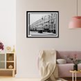 thumbnail image 3 of Historic Framed Print, [Entrance and side of building in Turtle Bay Gardens, New York City], 17-7/8" x 21-7/8", 3 of 9