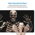 thumbnail image 4 of Sikiie Cyber Skeleton With Tattoos Mouse Pad, 16x29.5 Mousepad Desk Mat in Anti-Slip Rubber Mousepads Mat for Game Office Laptop Computer, 4 of 8