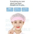 thumbnail image 5 of Cook Accessories Chic Breathable Hotel Restaurants Smoke-proof Dust Work Wear Hair Nets Cooking Hygienic Cap Chef Hat Work Hat BLACK ALL CLOTH, 5 of 8