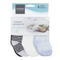 thumbnail image 2 of Kushies Terry Newborn Socks 6-Pack - Navy Blue (0-3 Months), 2 of 2