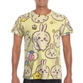 thumbnail image 5 of Camiseta C-Chiikawa para hombre, camisetas de verano, camisetas de colores lisos, ropa de cuello redondo para hombre, 5 of 5