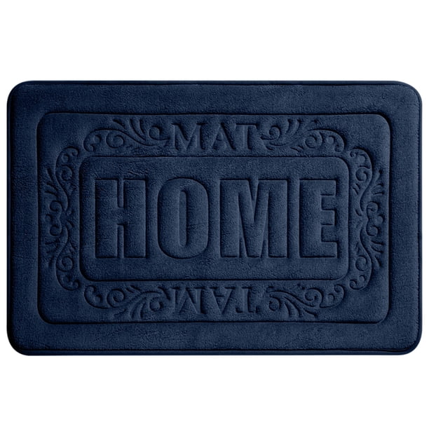 Yhmxh Alfombrillas de baño para baño Alfombrilla absorbente para baño, lavable, suave, cómoda y de rápida absorción de agua, lo que garantiza estabilidad y un agarre antideslizante.