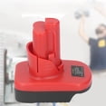 thumbnail image 4 of Adaptador de batería ANGGREK de 18 V para Herramientas eléctricas Tamaño compacto Plástico ABS Alta Compatibilidad para BL1830 BL1850 BL1840, 4 of 7